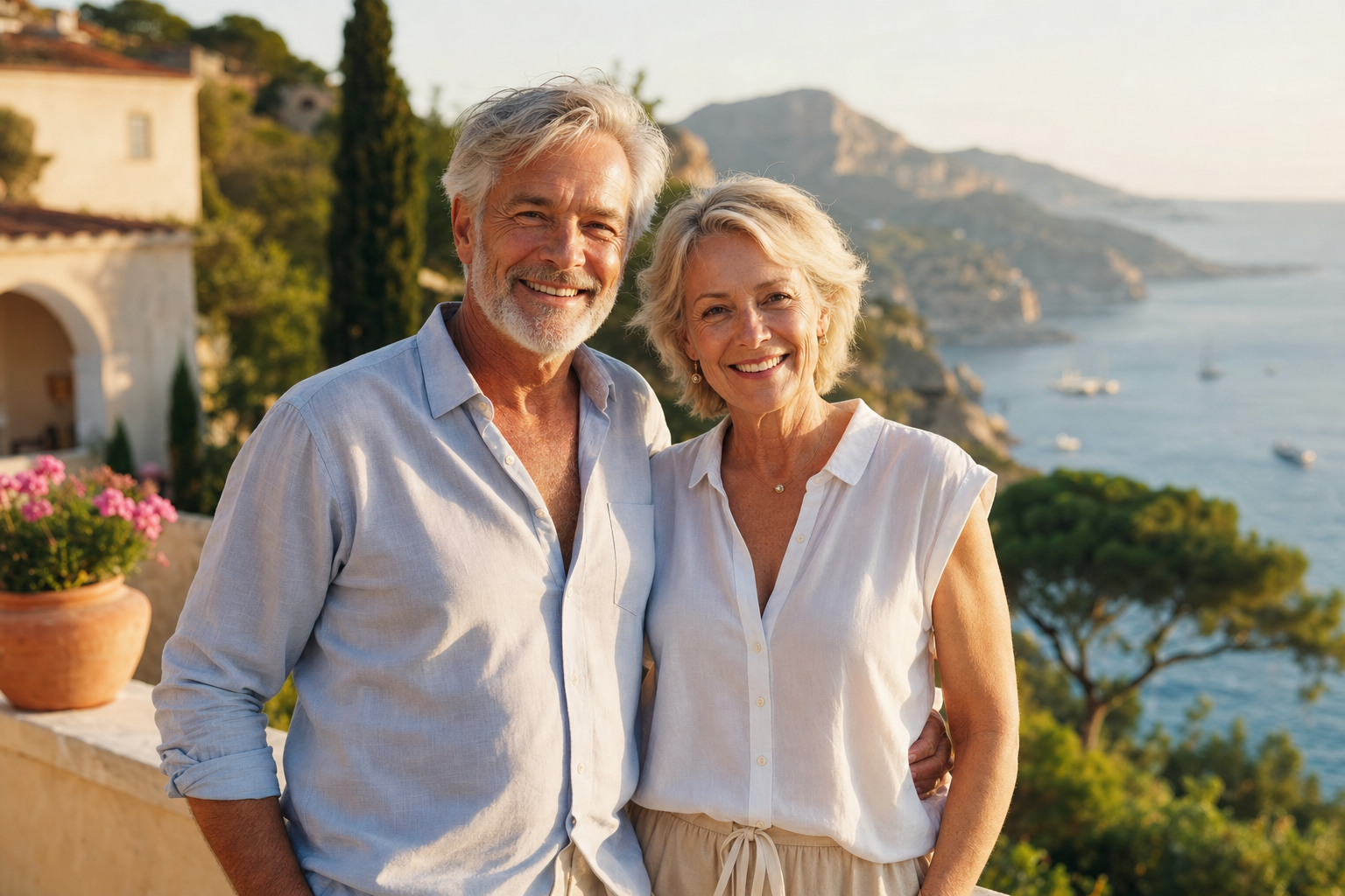 Couple on holiday